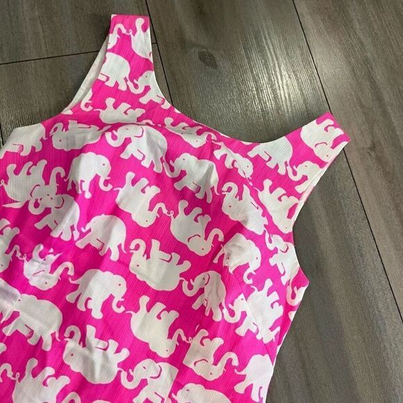 Lilly Pulitzer Pink Pattern Shift Dress Women 0‎ - Picture 2 of 4